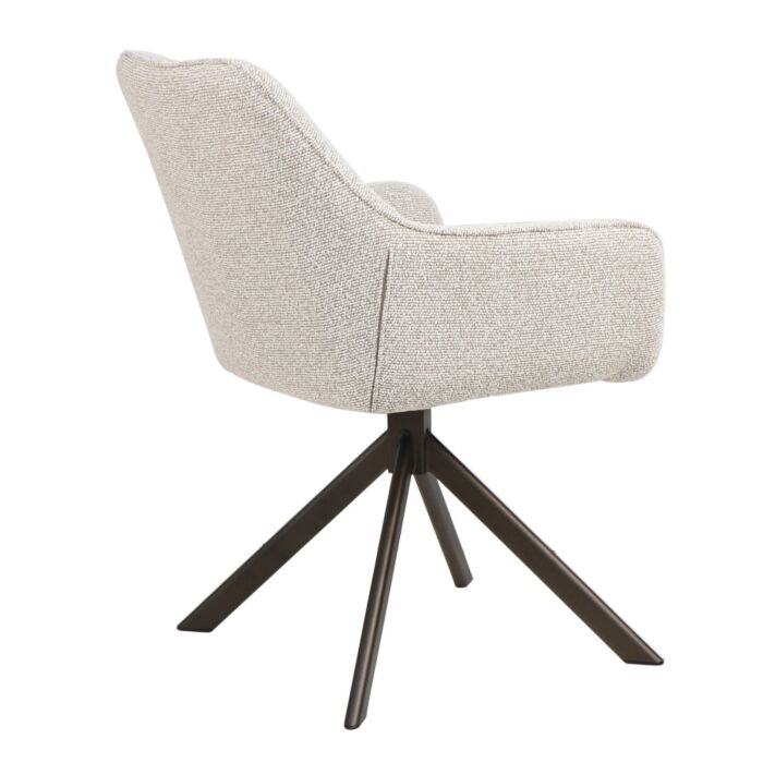Eetkamerstoel Lisbon Beige Frame Taupe