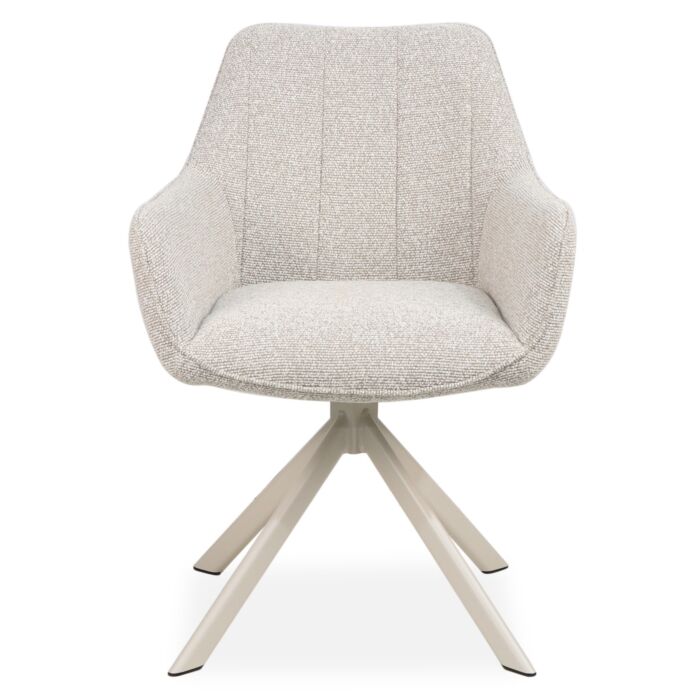 Eetkamerstoel Lisbon Beige Frame Taupe