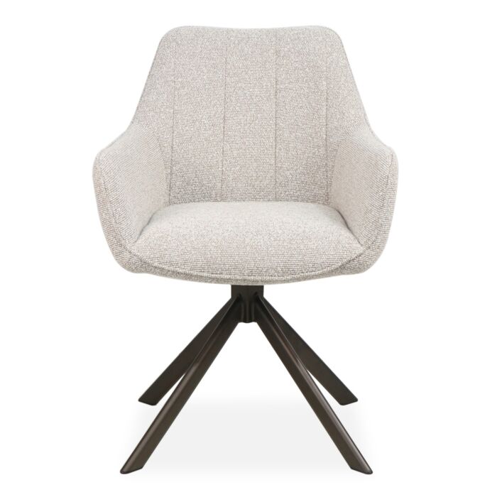 Eetkamerstoel Lisbon Beige Frame Taupe