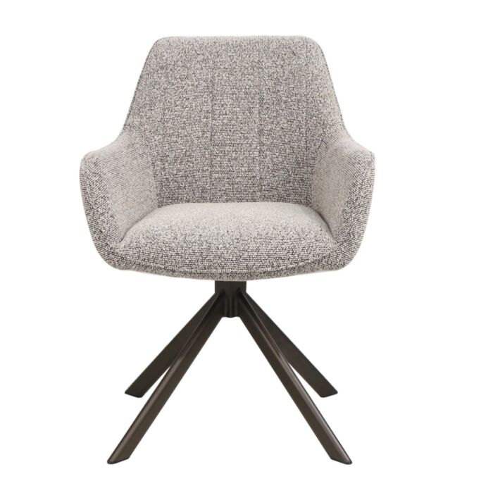 Eetkamerstoel Lisbon Bruin Frame Anodic Brown