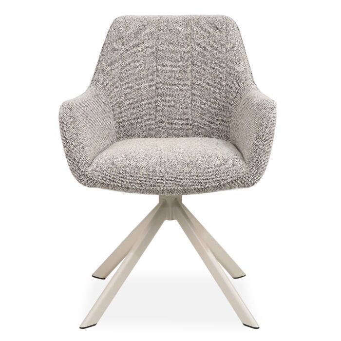 Eetkamerstoel Lisbon Bruin Frame Taupe