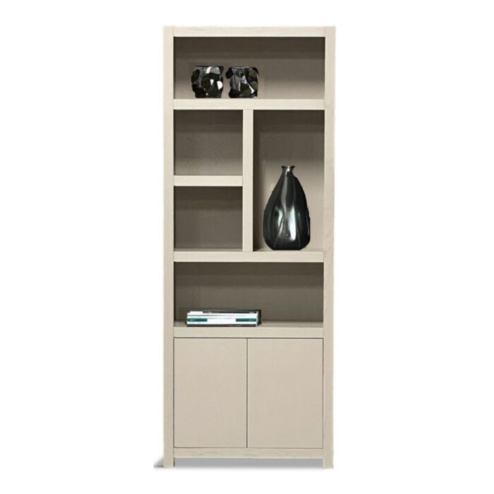 Boekenkasten Set Diamond Taupe Rechts Eiken