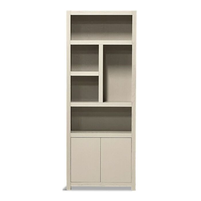 Boekenkasten Set Diamond Taupe Rechts Eiken