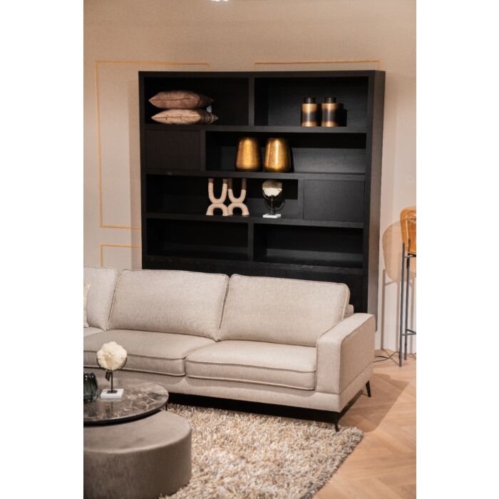 Kabinet Helsinki 200x220 cm - zwart
