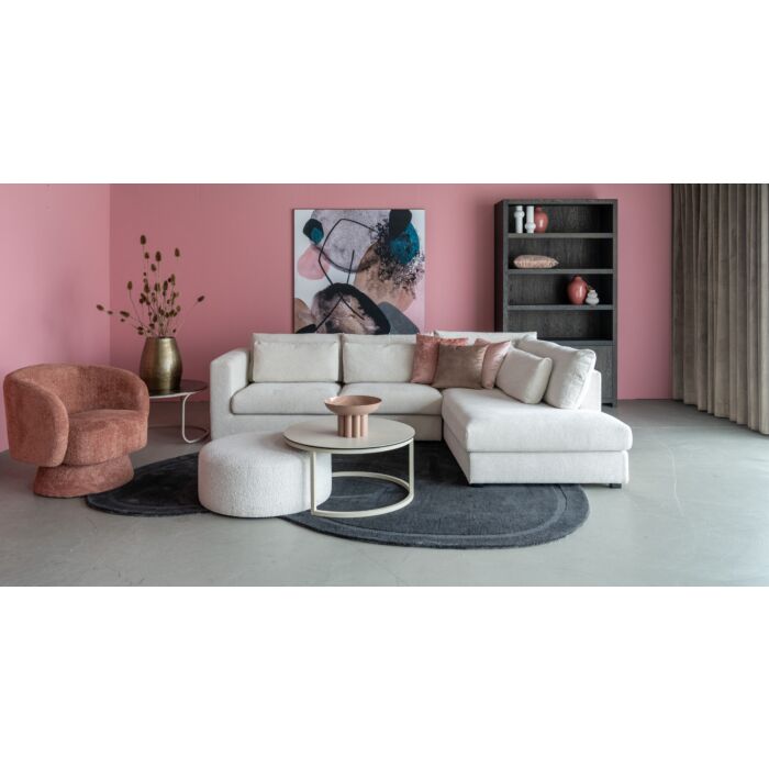 Boekenkast Diamond Castle 120cm 4 Vaks Eiken