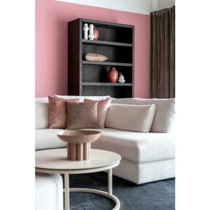 Boekenkast Diamond Castle 120cm 4 Vaks Eiken