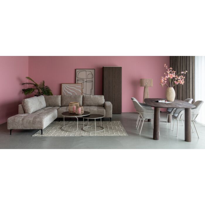 Eetkamerstoel Kado Beige Poot Beige