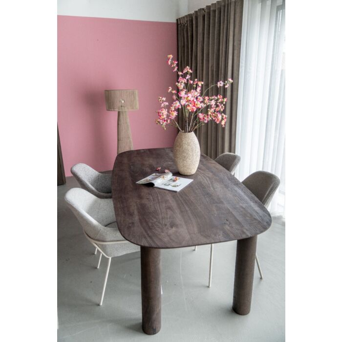 Eetkamerstoel Kado Beige Poot Beige