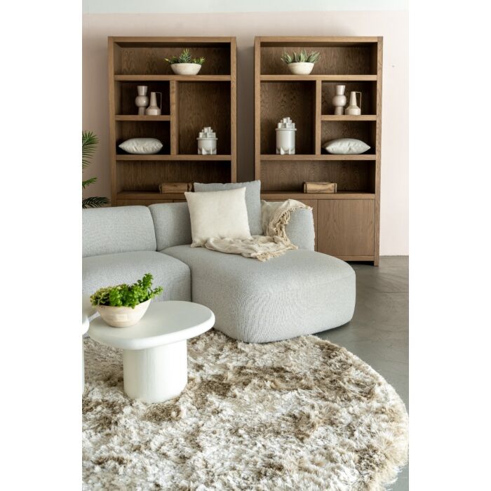 Boekenkast Diamond September 120cm 5 Vaks Rechts Eiken