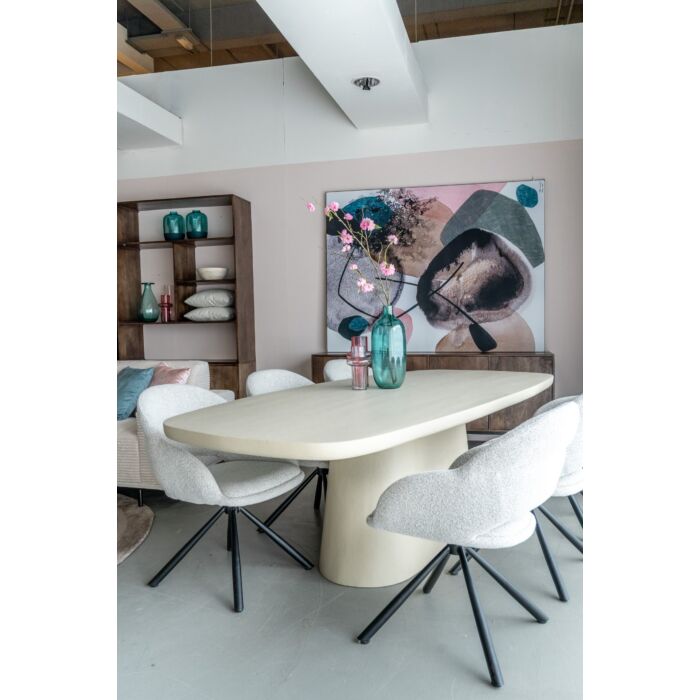 Eettafel Lime Naturel