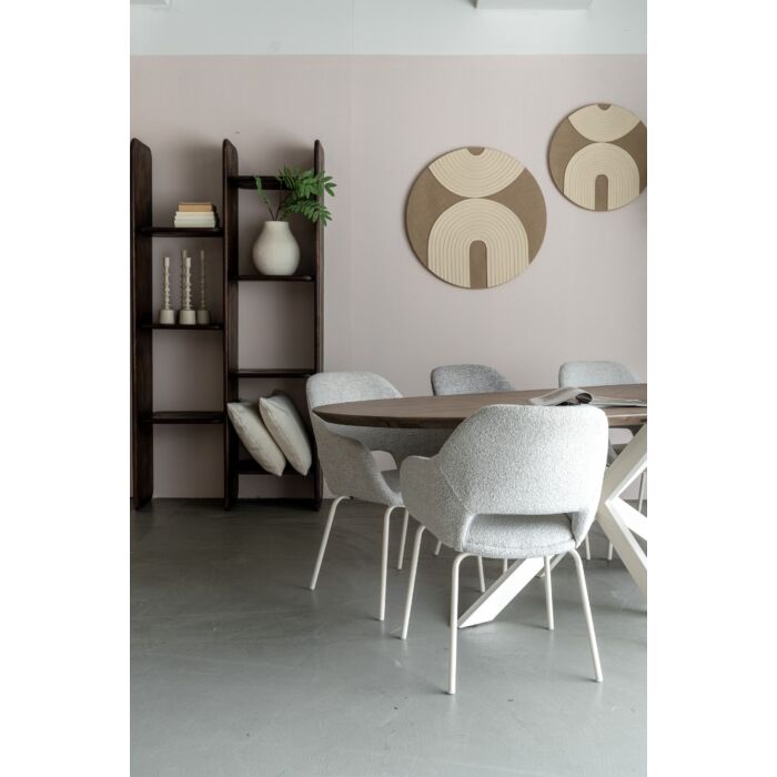 Eetkamerstoel Kado Créme Poot Beige