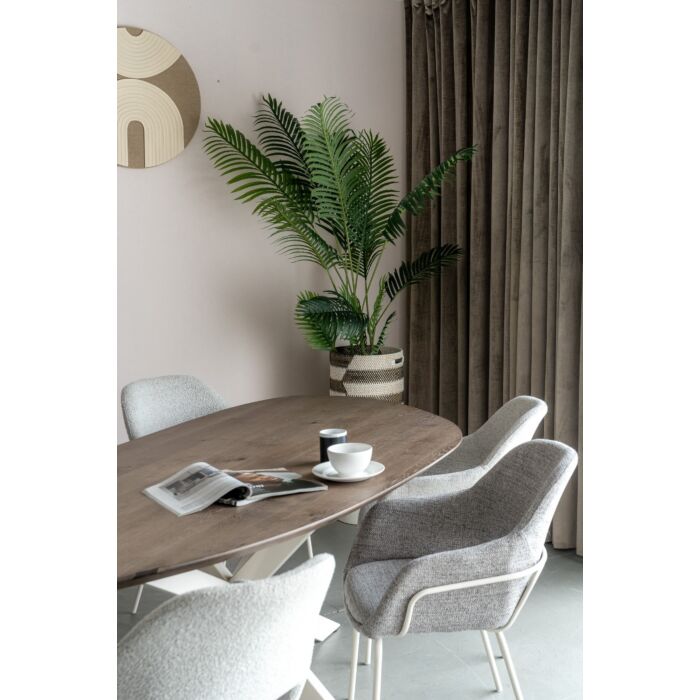 Eetkamerstoel Kado Beige Poot Beige
