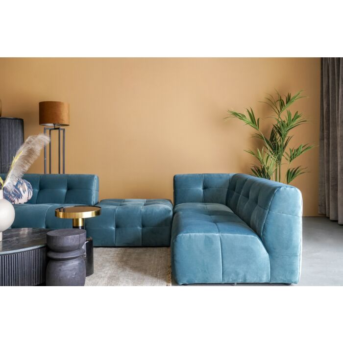 hoekbank blauw