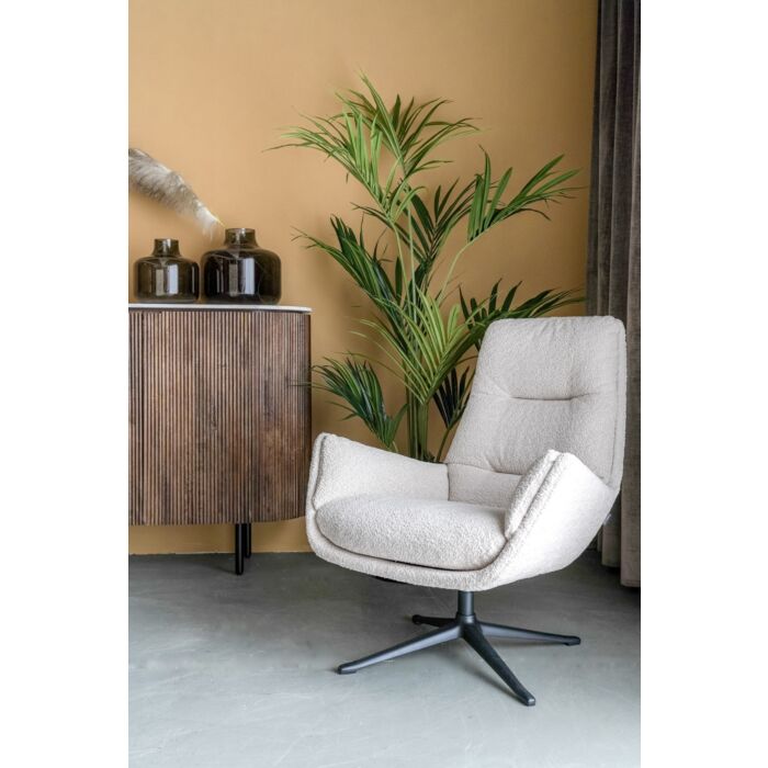 Draaifauteuil Rome Cream