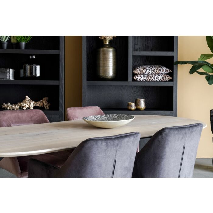 Boekenkastenset Van 4 Diamond 120cm Eiken