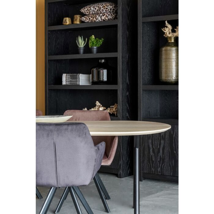 Boekenkastenset Van 4 Diamond 120cm Eiken