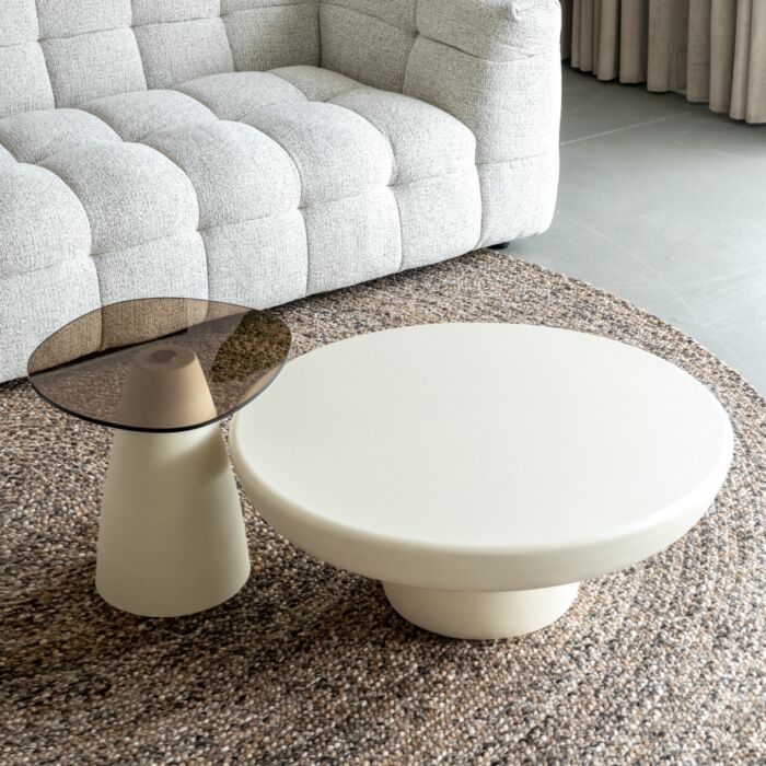 Salontafel Mylon 50cm Beige