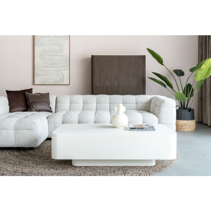 Salontafel Sovina Milky White 130cm