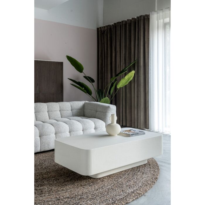 Salontafel Sovina Milky White 130cm