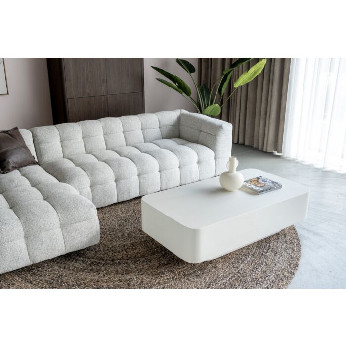Salontafel Sovina Milky White 130cm