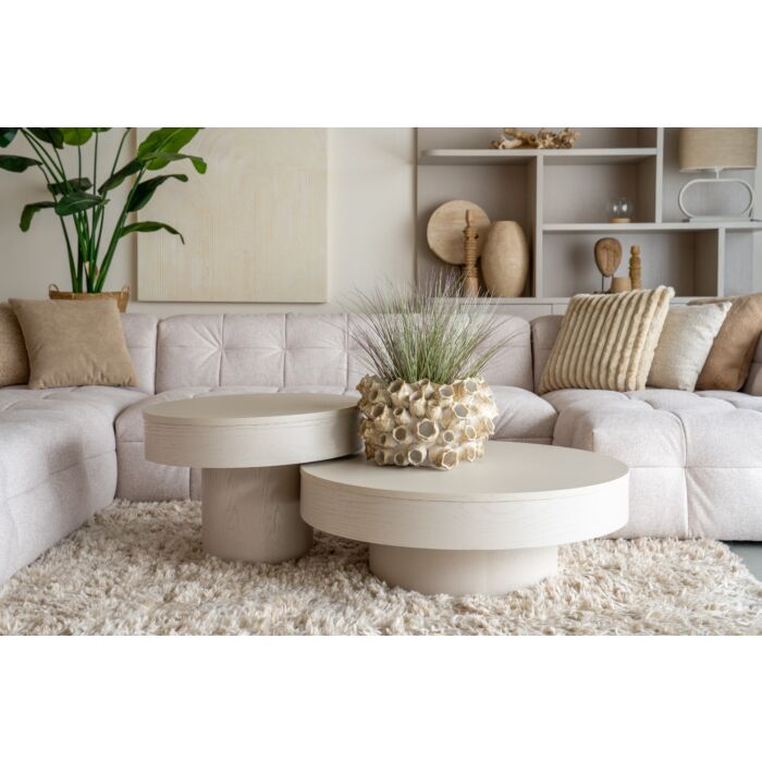 Salontafel Set Pando Taupe