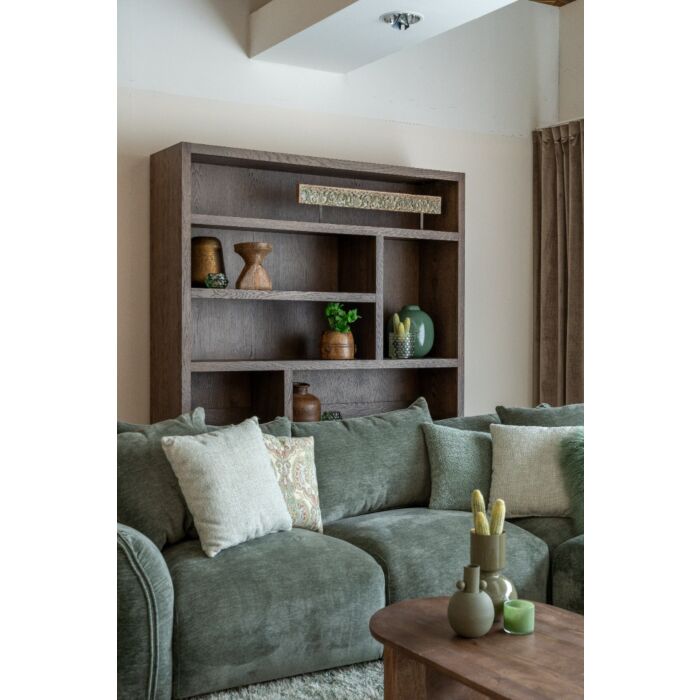 Boekenkast Diamond New Brown 180cm Eiken