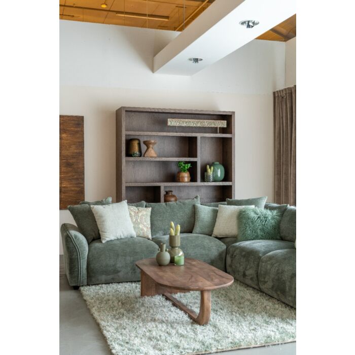 Boekenkast Diamond New Brown 180cm Eiken