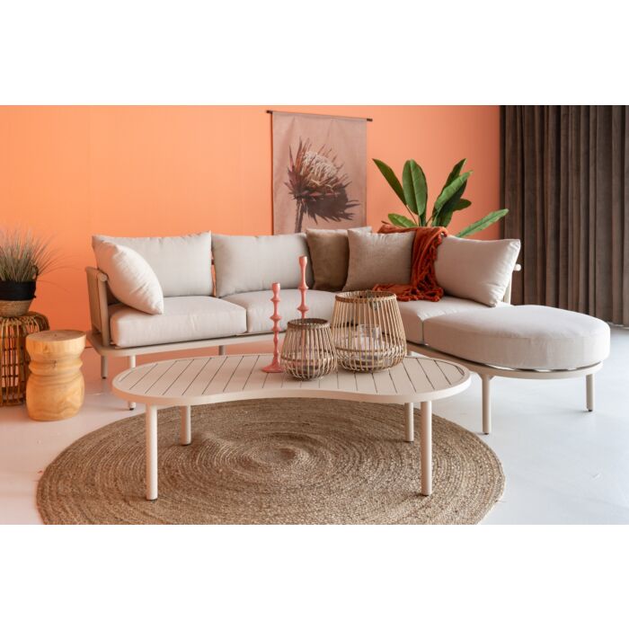 Tuin Loungebank Kiem Crème 