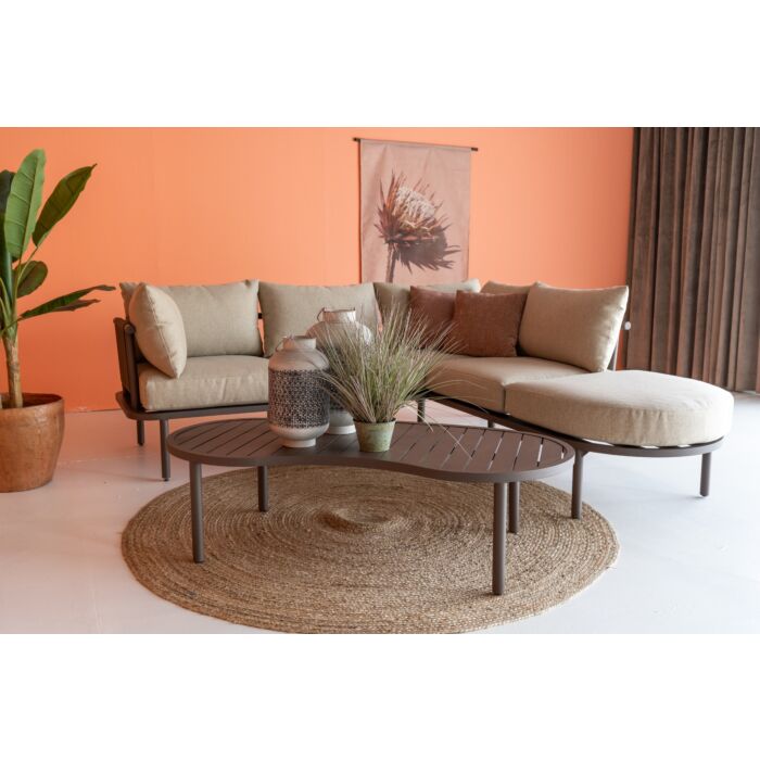 Tuin Loungebank Kiem Donkerbruin