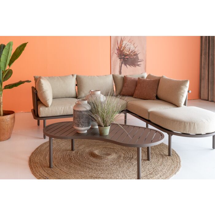 Tuin Loungebank Kiem Donkerbruin
