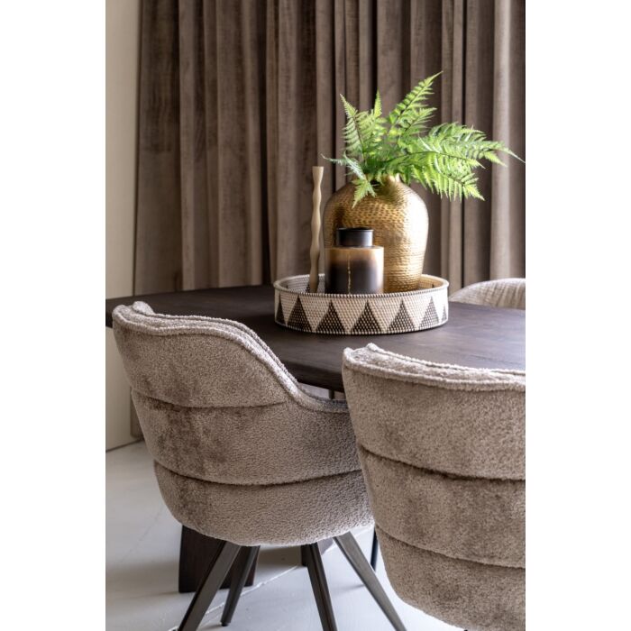 Draaibare Eetkamerstoel Raf Beige