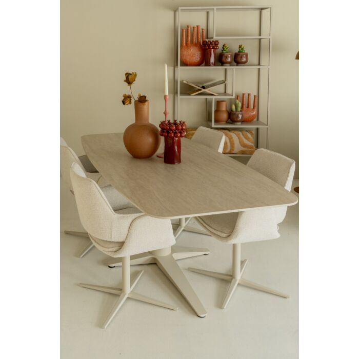 Boekenkast Clifton Taupe