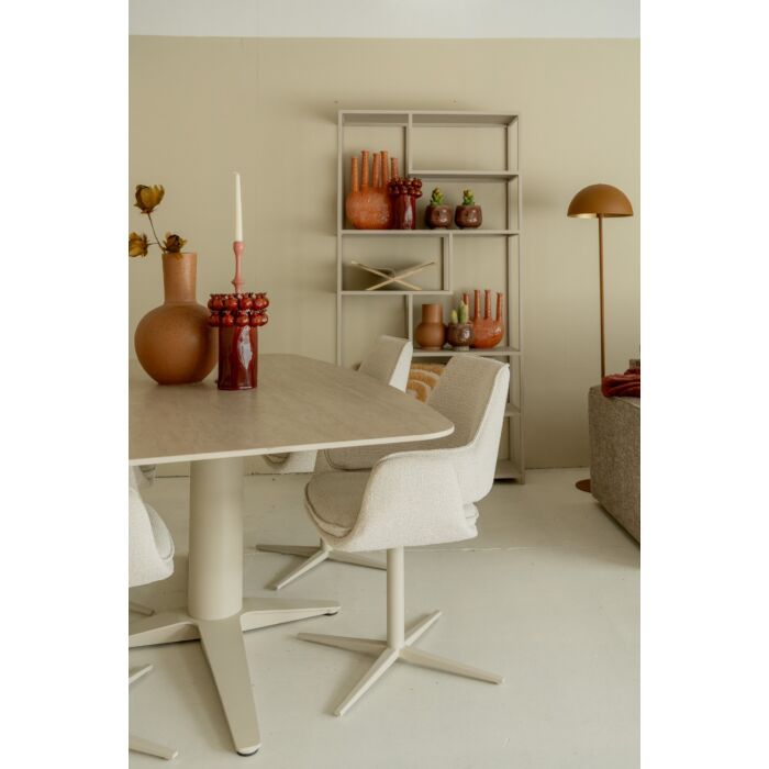 Boekenkast Clifton Taupe