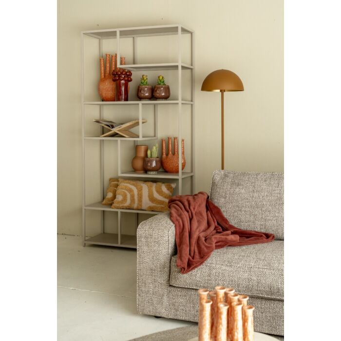 Boekenkast Clifton Taupe