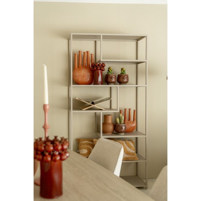 Boekenkast Clifton Taupe