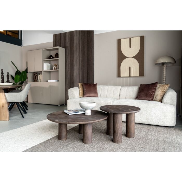 Salontafel Stanza Sandblasted Ø90cm