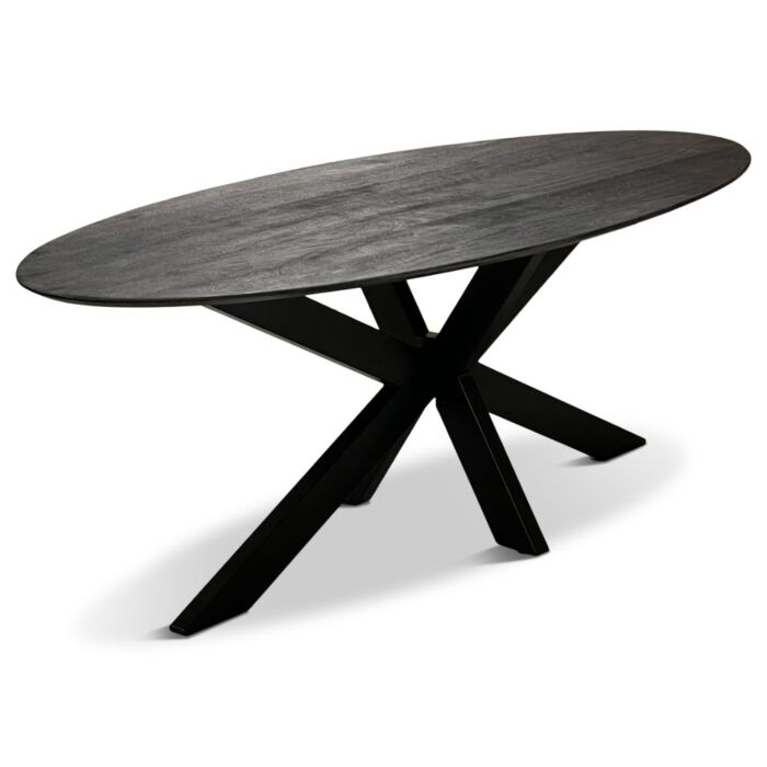 Eettafel Rano Ovaal Spin Poot