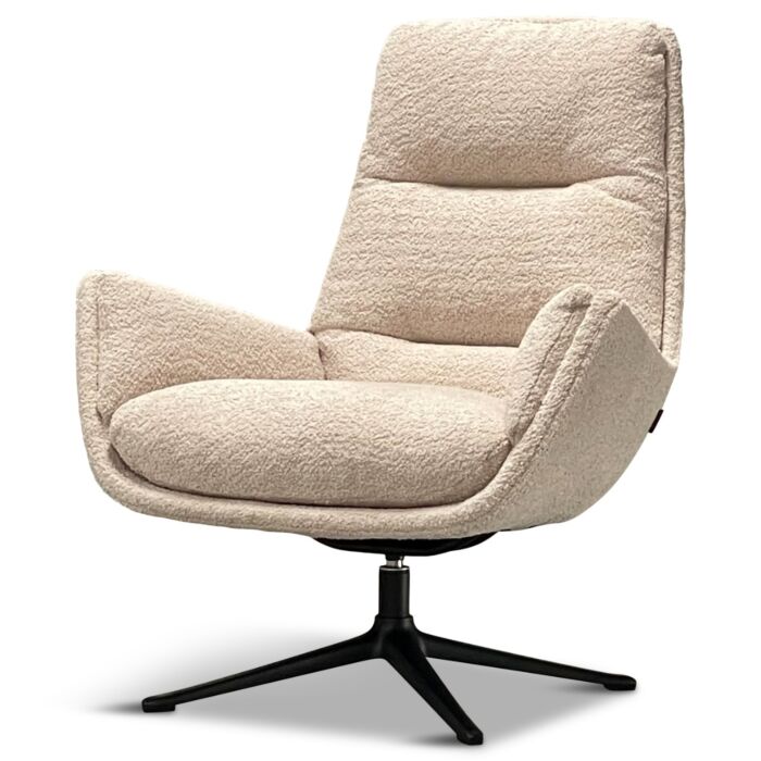 Draaifauteuil Rome Cream