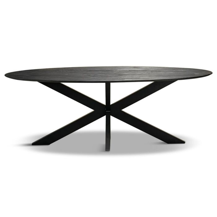 Eettafel Rano Ovaal Spin Poot