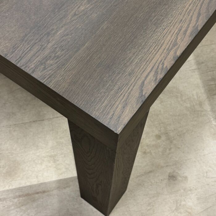 Eettafel Eiken Donkergrijs 200x100