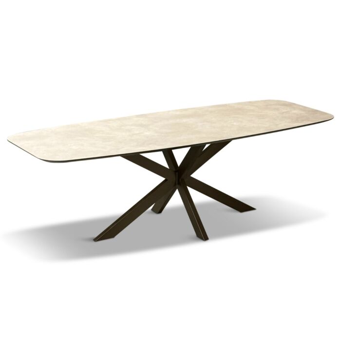 Eettafel Rinske Deens Ovaal Tafelblad HPL