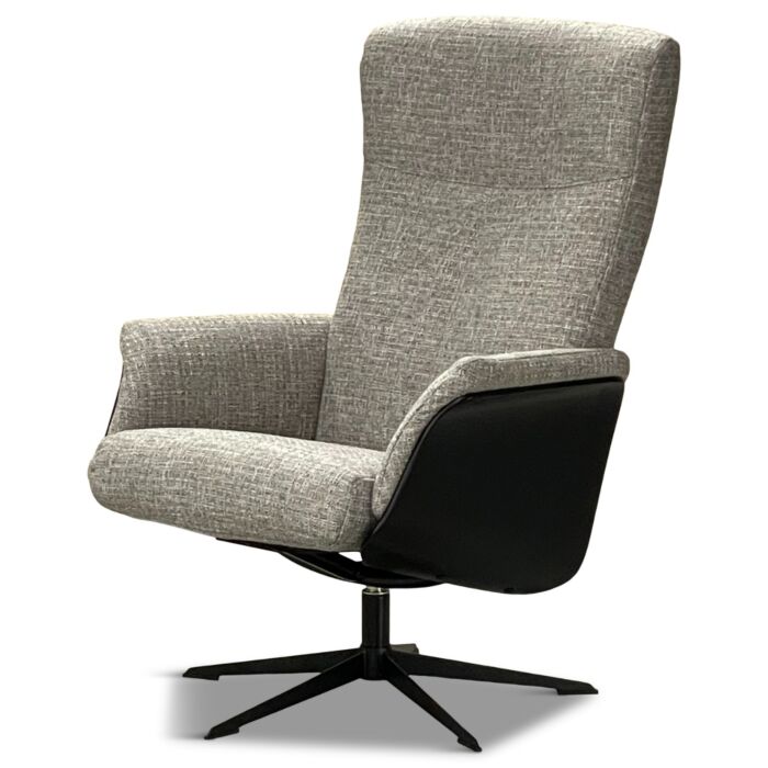 Fauteuil Evelien Beige Zwart