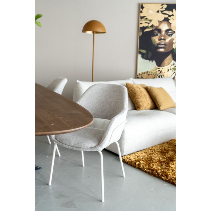 Eetkamerstoel Kado Créme Poot Beige