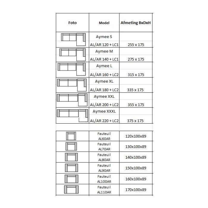 Room 108 Hoekbank Aymee Beige