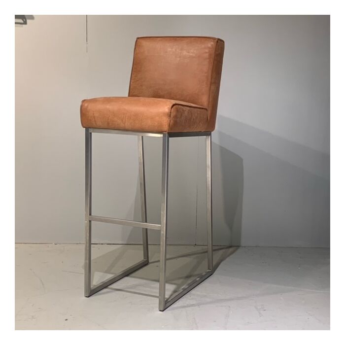 Barkruk Larry Cognac