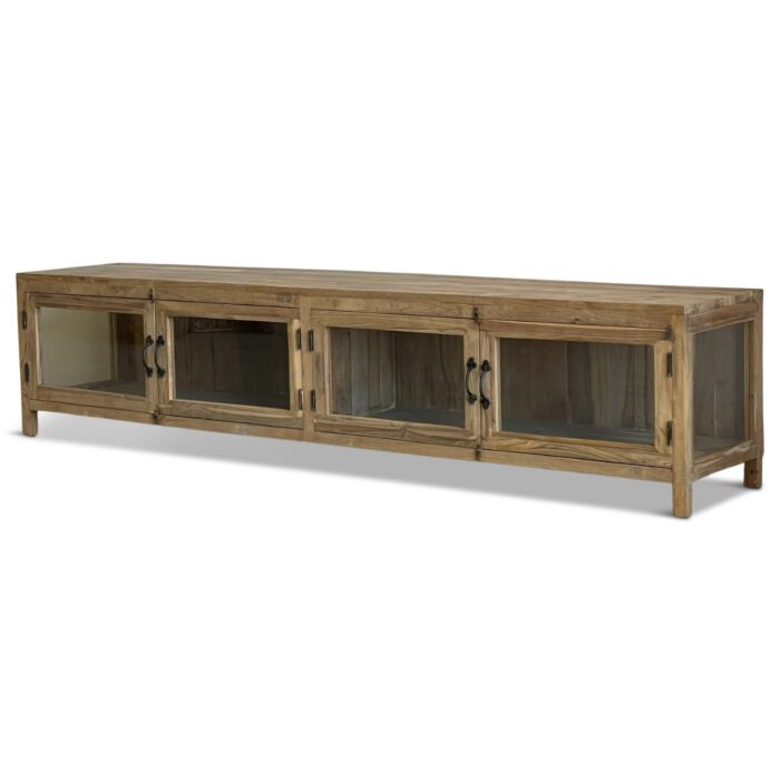 TV Meubel Teak Hout 