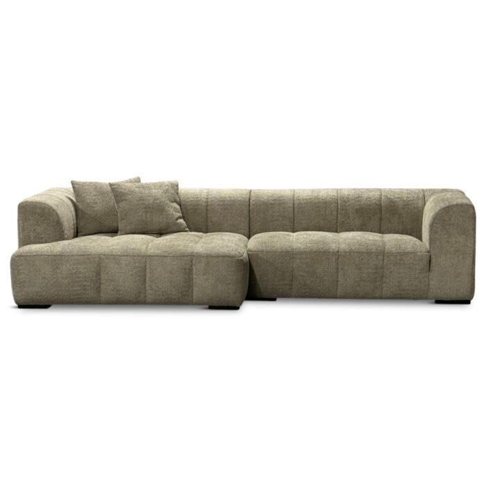 Hoekbank Maya Beige Bouclé