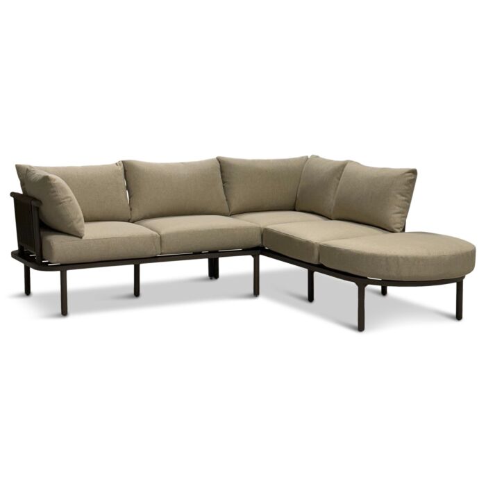 Tuin Loungebank Kiem Donkerbruin