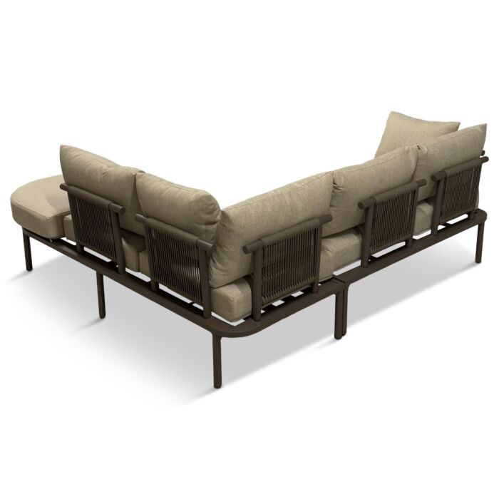 Tuin Loungebank Kiem Donkerbruin