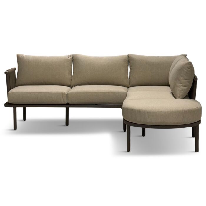 Tuin Loungebank Kiem Donkerbruin
